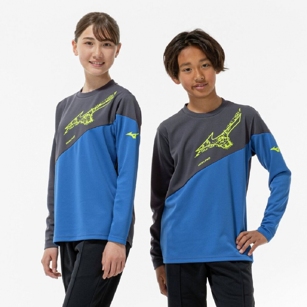 ミズノ ジュニア キッズ 子供 長袖 Tシャツ JR長袖ガチTシャツ