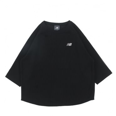 ショートスリーブシャツ ライトワッフルラグラン7分丈