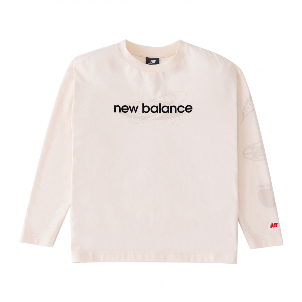 ニューバランス ジュニア キッズ 子供 長袖 Tシャツ Graphic ロングスリーブTシャツ ABT45502 スポーツウェア New Balance