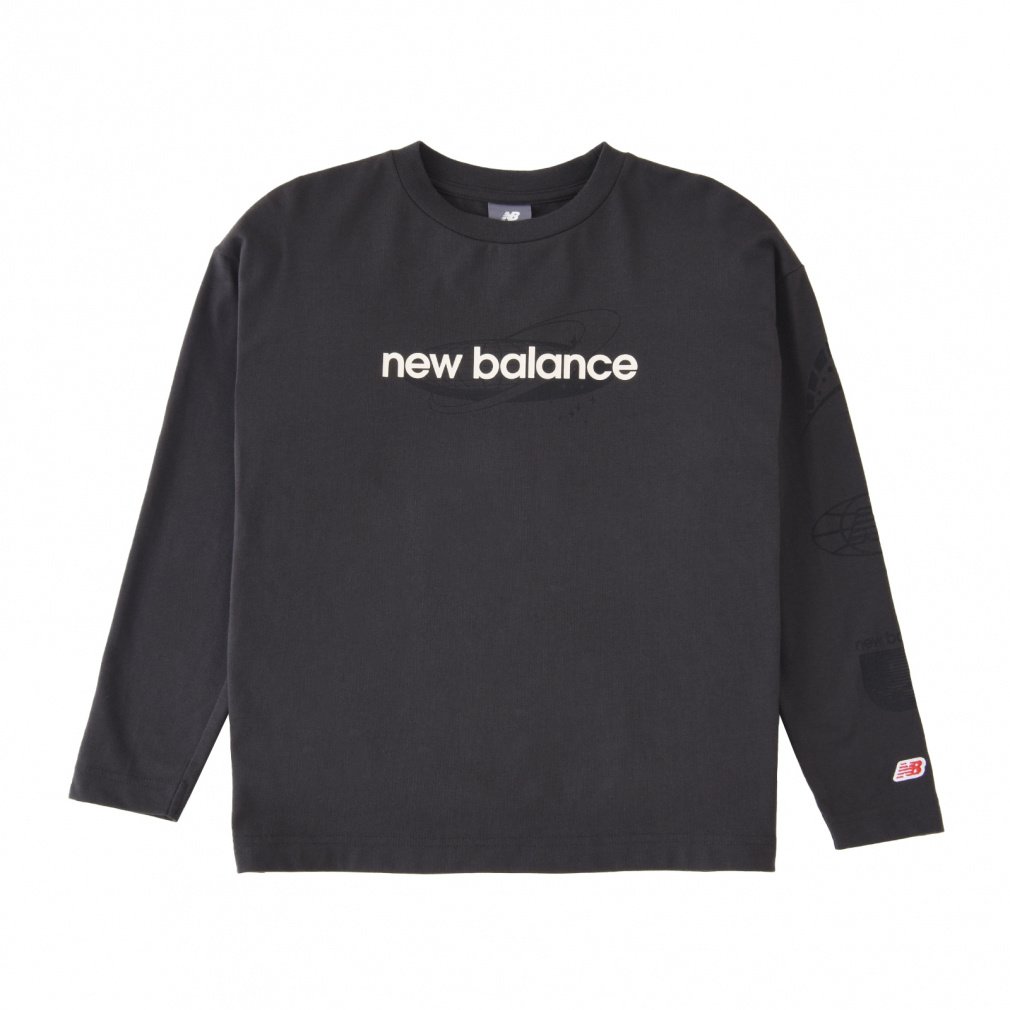 ニューバランス ジュニア キッズ 子供 長袖 Tシャツ Graphic ロングスリーブTシャツ ABT45502 スポーツウェア New Balance