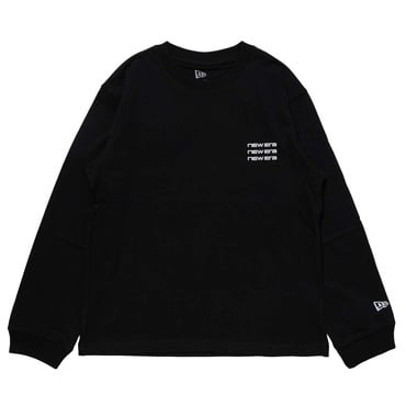 YTH LS CT TEE ARCHIVE LOGO BLK 263