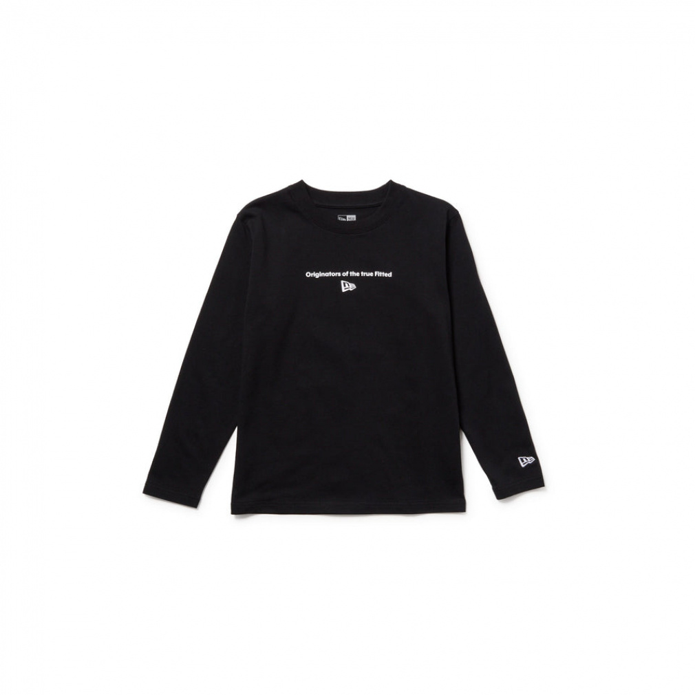 ニューエラ ジュニア キッズ 子供 長袖 Tシャツ YTH LS CT TEE CIRCLE OOTTF BLK 253 14693883 スポーツウェア : ブラック NEW ERA