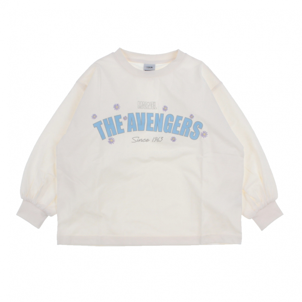 マーベル ジュニア キッズ 子供 長袖 Tシャツ グラフィックロングTシャツG マーガレット TRMV-9C45064TLG スポーツウェア MARVEL
