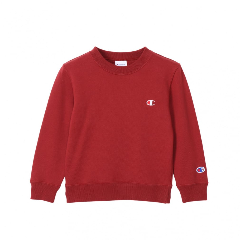 スウェット トレーナー CREW NECK SWEAT(バーガンディ-100cm)