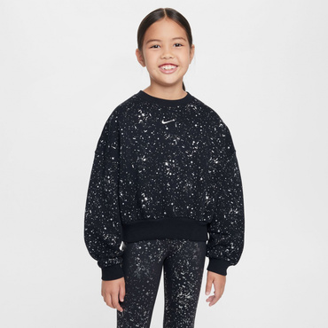 YTH ガールズ NSW クラブ フリース BXY SHNE L/S クルー
