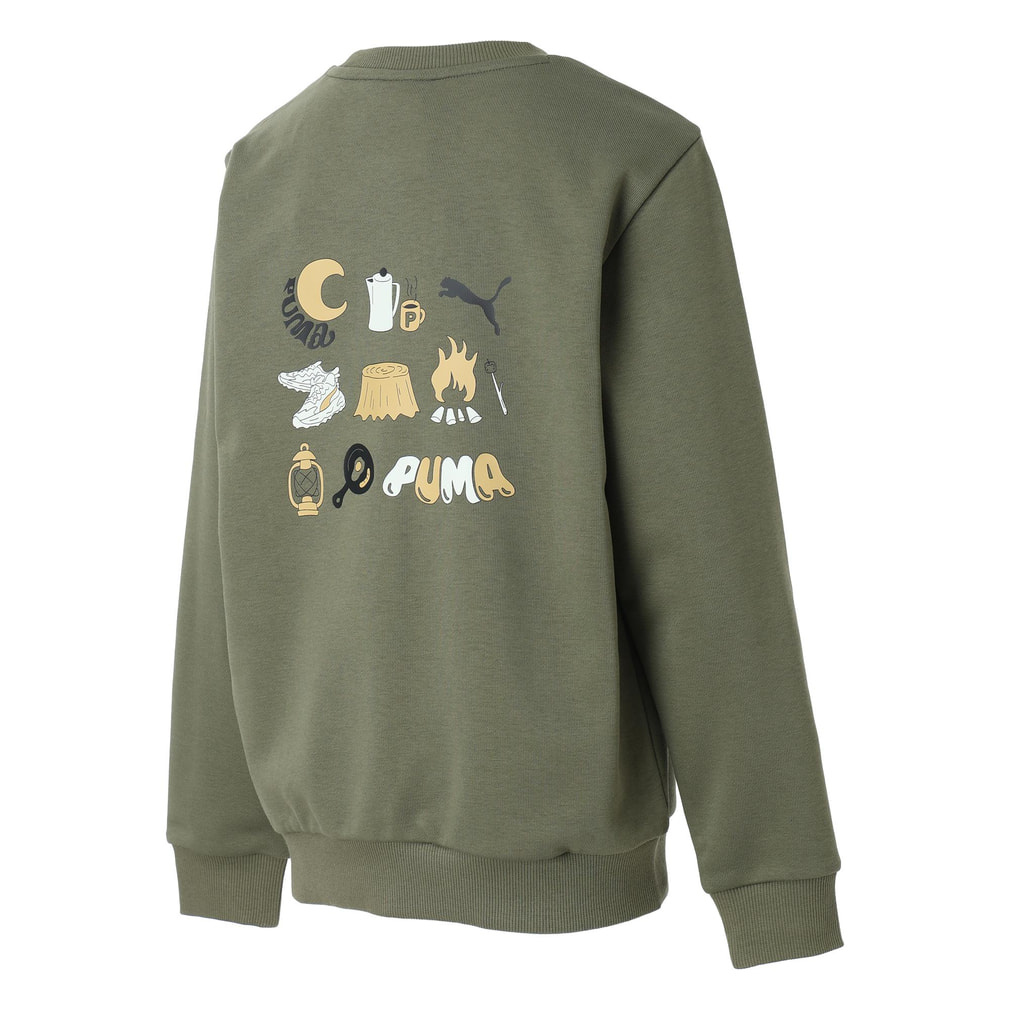 プーマ ジュニア キッズ 子供 スウェット トレーナー CREW SWEAT CHILL