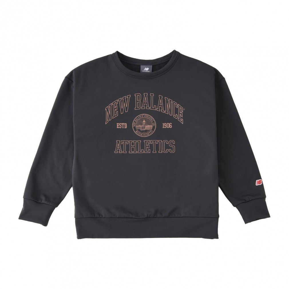 ニューバランス ジュニア キッズ 子供 スウェット トレーナー Graphic スウェットクルー 吸水速乾 ABT45504 スポーツウェア New Balance