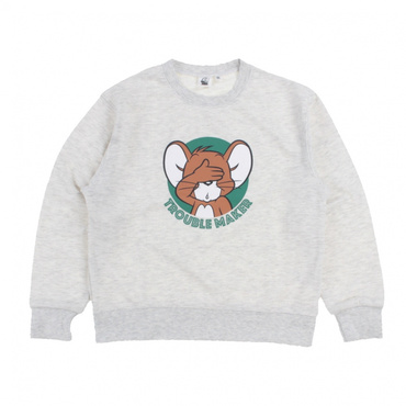 Tom and Jerry フロントグラフィックトレーナー ジェリー