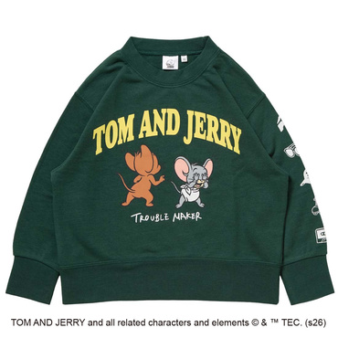 Tom and Jerry トレーナー ジェリー・タフィー