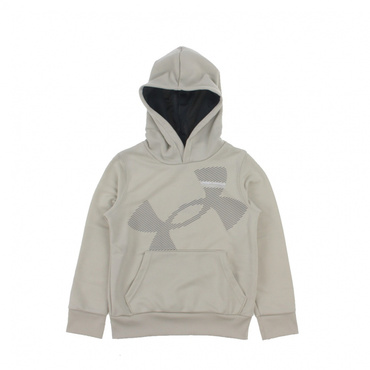 UAテックテリー スーパービッグロゴ フーディー(ライトベージュ-120cm)