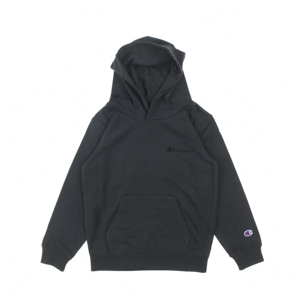 スウェットパーカー HOODED SWEATSHIRT(ブラック-100cm)