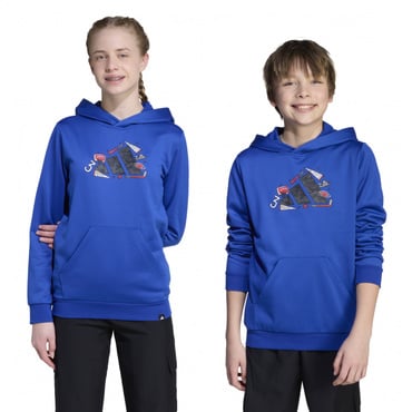 クライマクール カモ トレーニング グラフィック パーカー キッズ