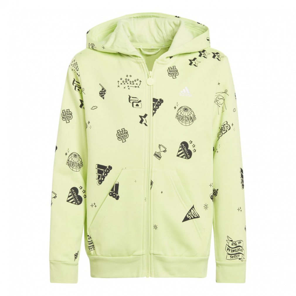 ブランド ラブ 総柄プリント フルジップパーカー キッズ｜Alpen Online