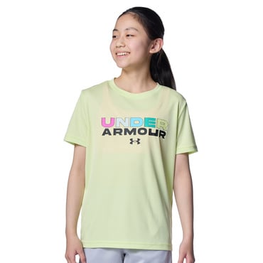 UAスピードストライド ブランド ロゴ ショートスリーブ Tシャツ
