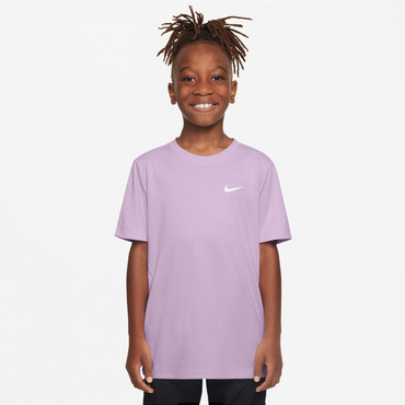 YTH DF LGD スウッシュ LBR S/S Tシャツ(ライラック-160cm)