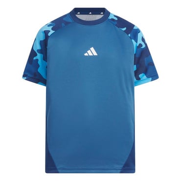 エッセンシャルズ カモパック ルーズフィット ダブルニット カラーブロックTシャツ