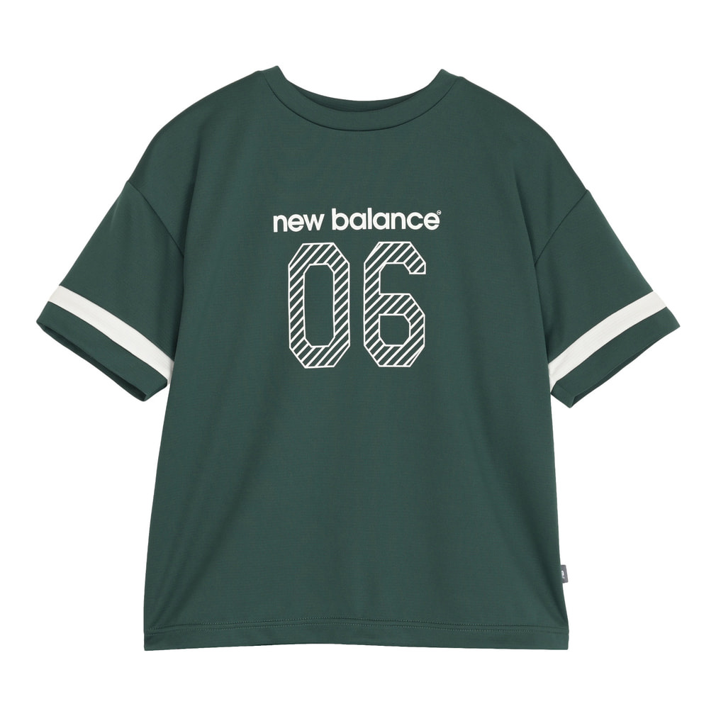ニューバランス ジュニア キッズ 子供 半袖 機能 Tシャツ グラフィック