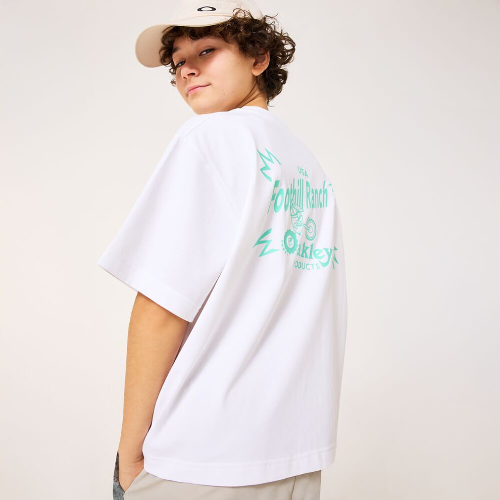 YTR NANOVEIL SS BK TEE 11.0(ホワイト-130cm)