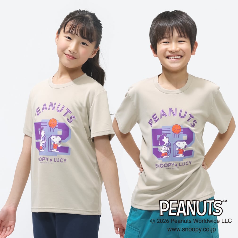 ICOOL 遮熱UV グラフィックTシャツ ナンバー TIGORA(ベージュ-100cm)