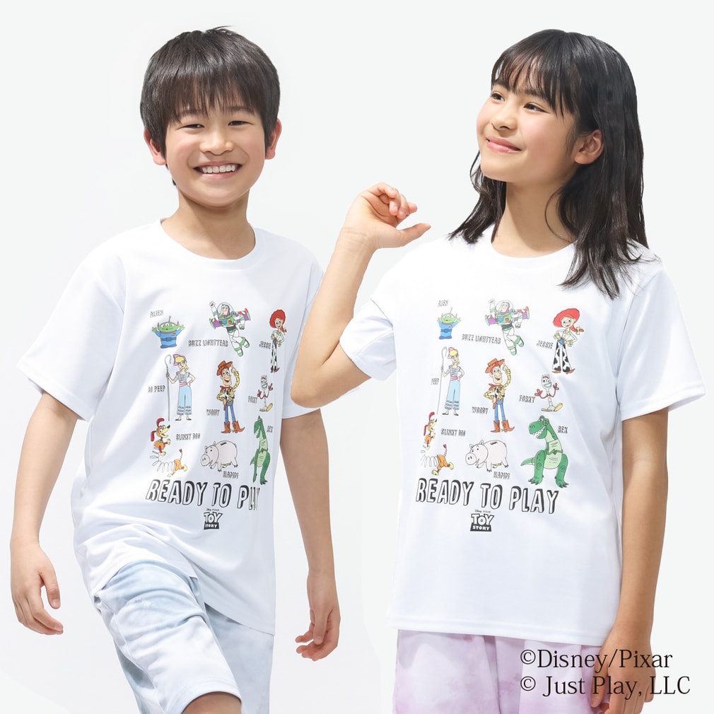 ディズニー iCOOL アイクール 涼感ウェア ジュニア キッズ 子供 半袖