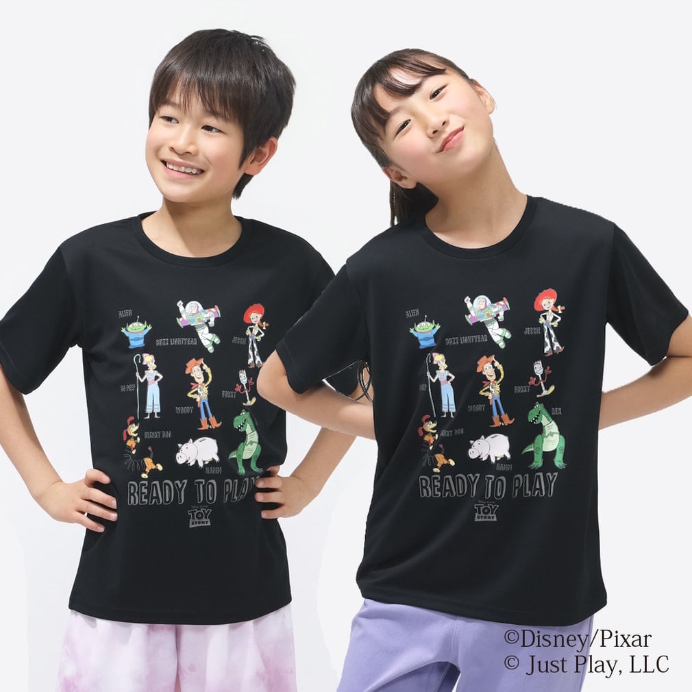 ディズニー iCOOL アイクール 涼感ウェア ジュニア キッズ 子供 半袖