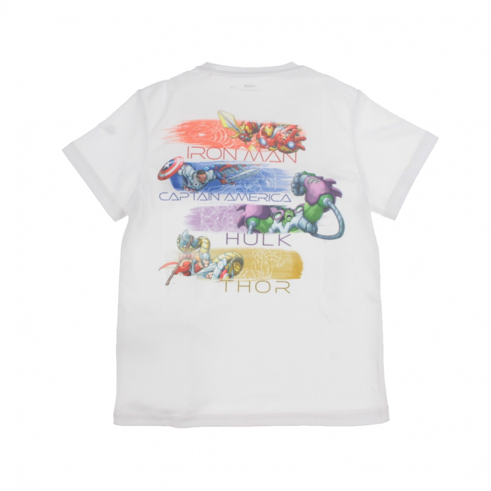 iCOOL 遮熱UV グラフィックTシャツ メックストライク(ホワイト-100cm)