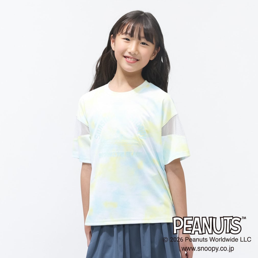 iCOOL 遮熱UV 袖メッシュTシャツ TIGORA(イエロー-110cm)