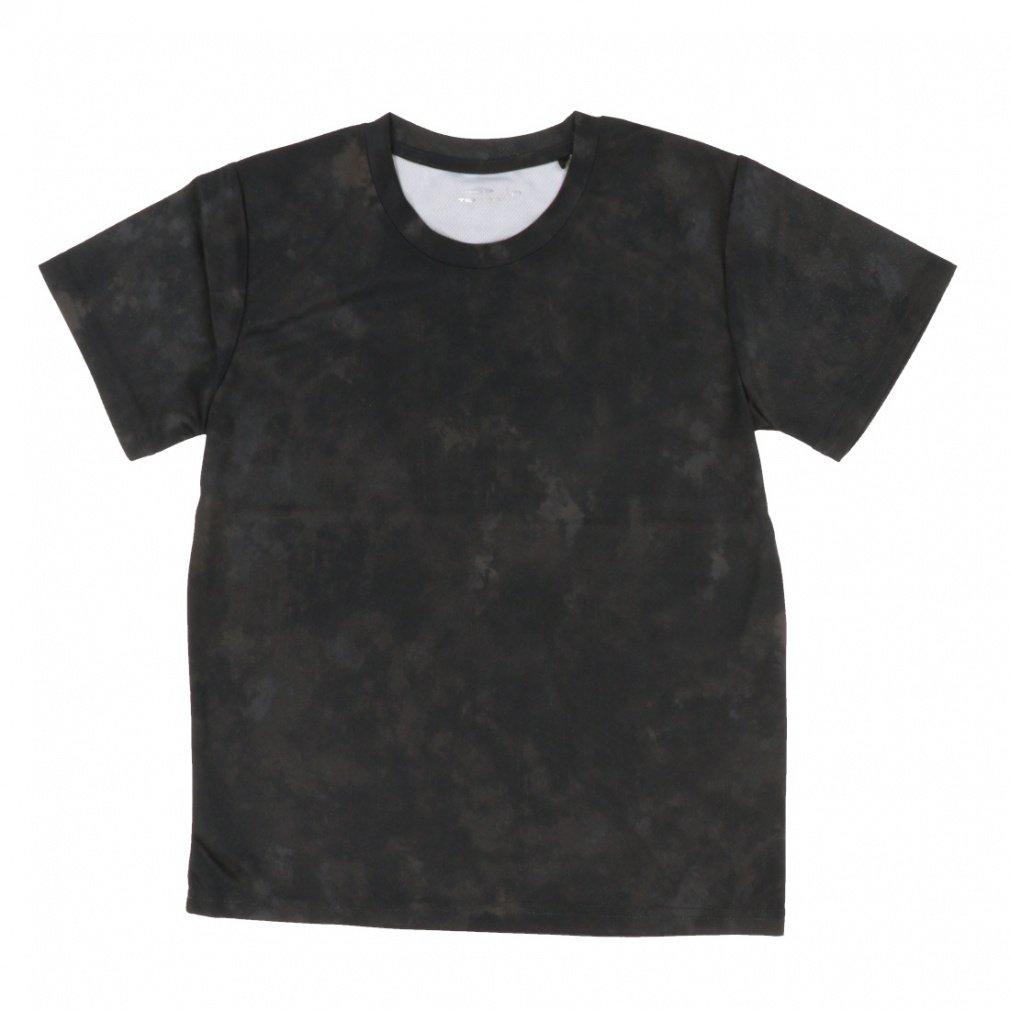 iCOOL 遮熱UV プリントTシャツ(ブラック-100cm)
