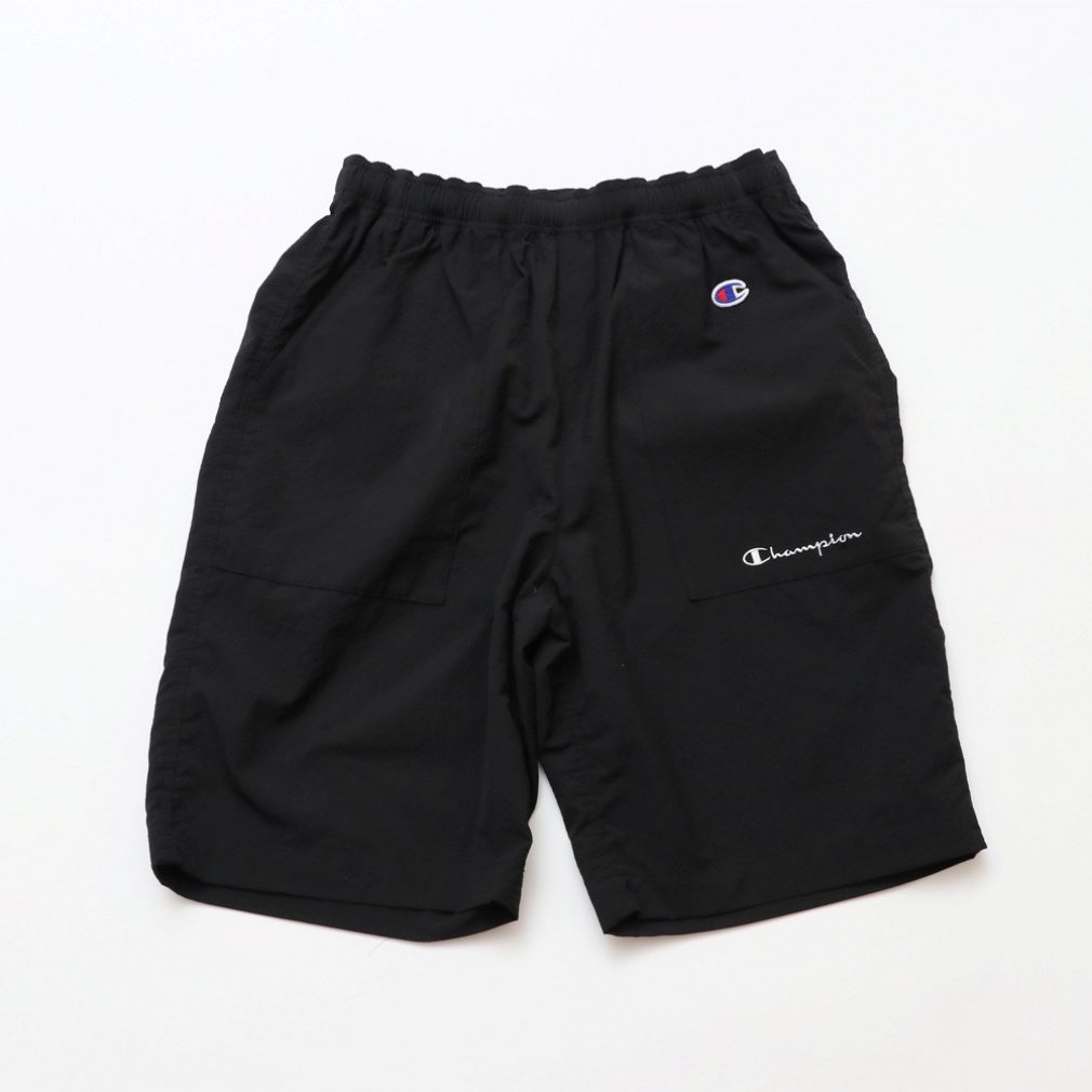 ショートパンツ Asymmetric Black Pants-Shorts Eco Anya Mid-Rise Jogger Shorts | GUESS Factory