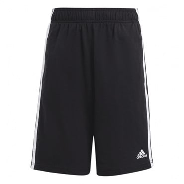 エッセンシャルズ スリーストライプス ニットショーツ