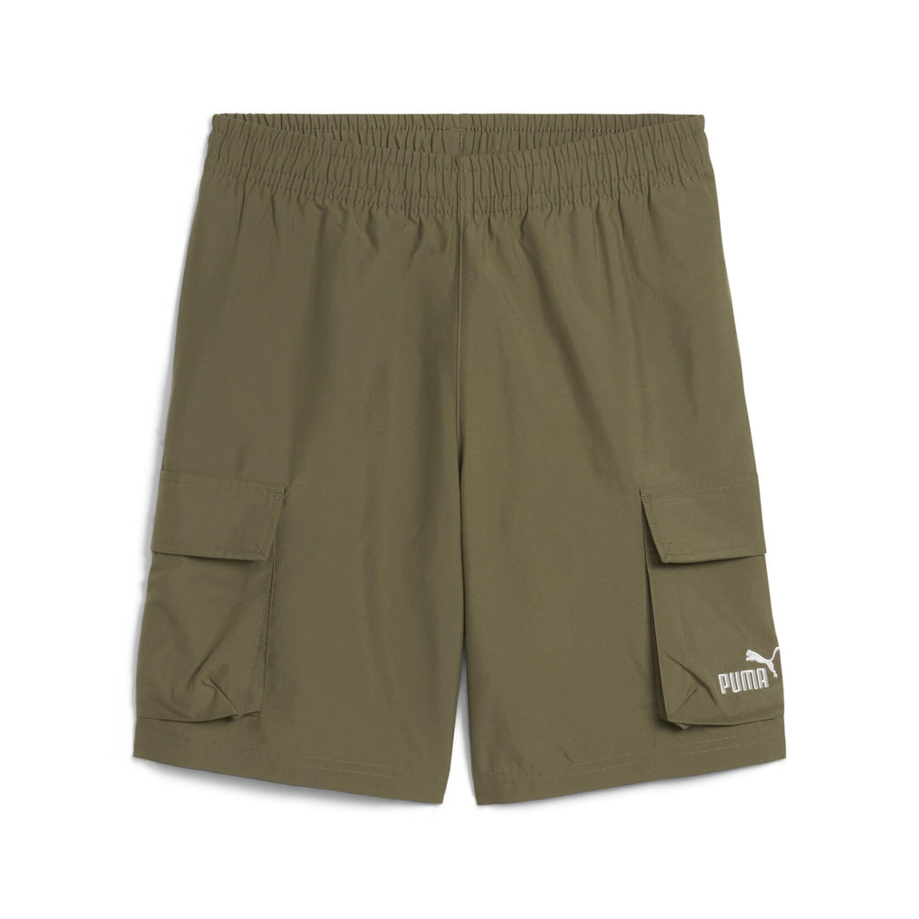 ESS NO.1 ロゴ ウーブン カーゴ ショーツ B(カーキ-130cm)