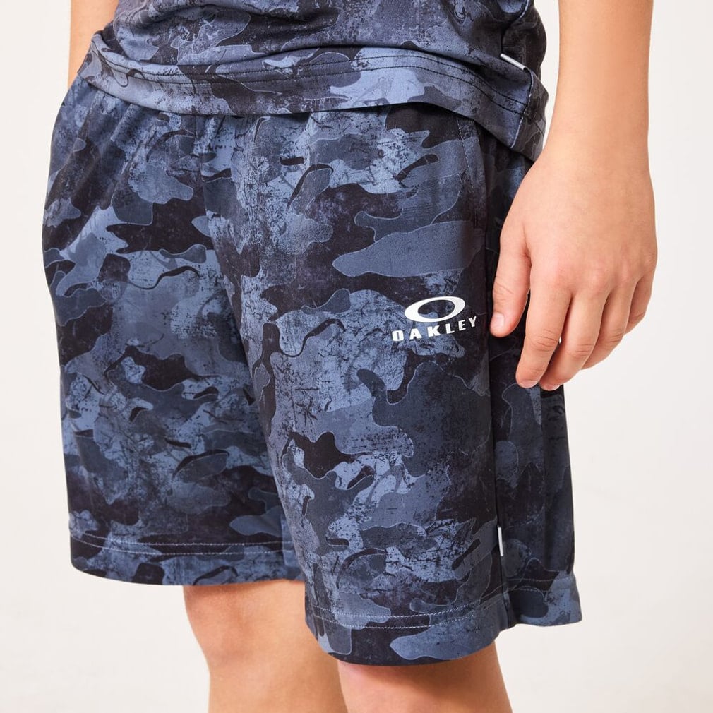 YTR GRAPHIC KNIT SHORTS 11.0(ブラック×グレー-130cm)