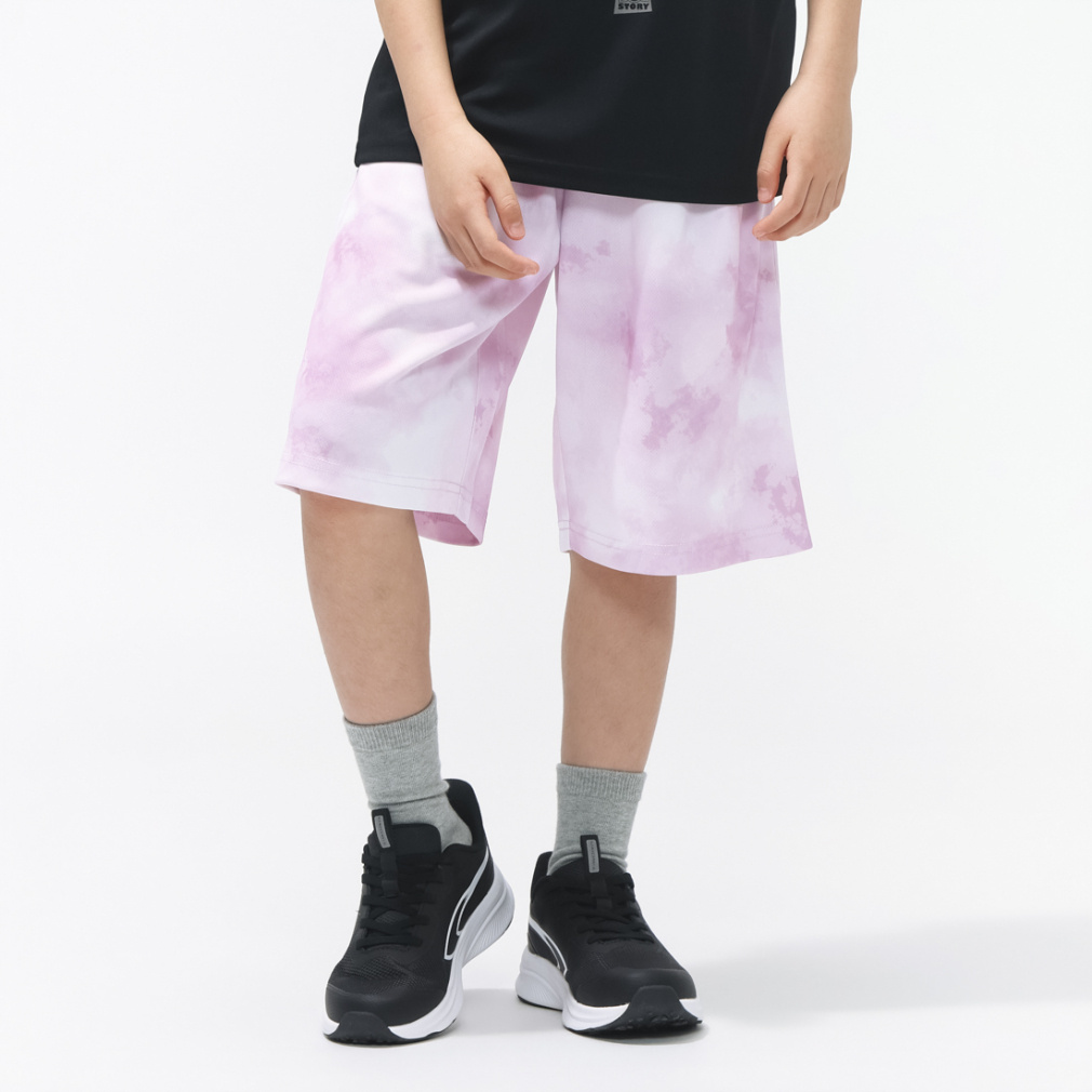 iCOOL 遮熱UV ハーフパンツ(ペールピンク-100cm)