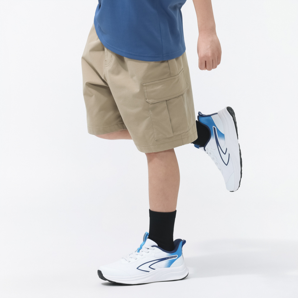 撥水カーゴショーツ(ベージュ-100cm)