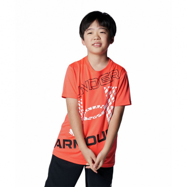 UAテック スーパービッグロゴ ショートスリーブTシャツ
