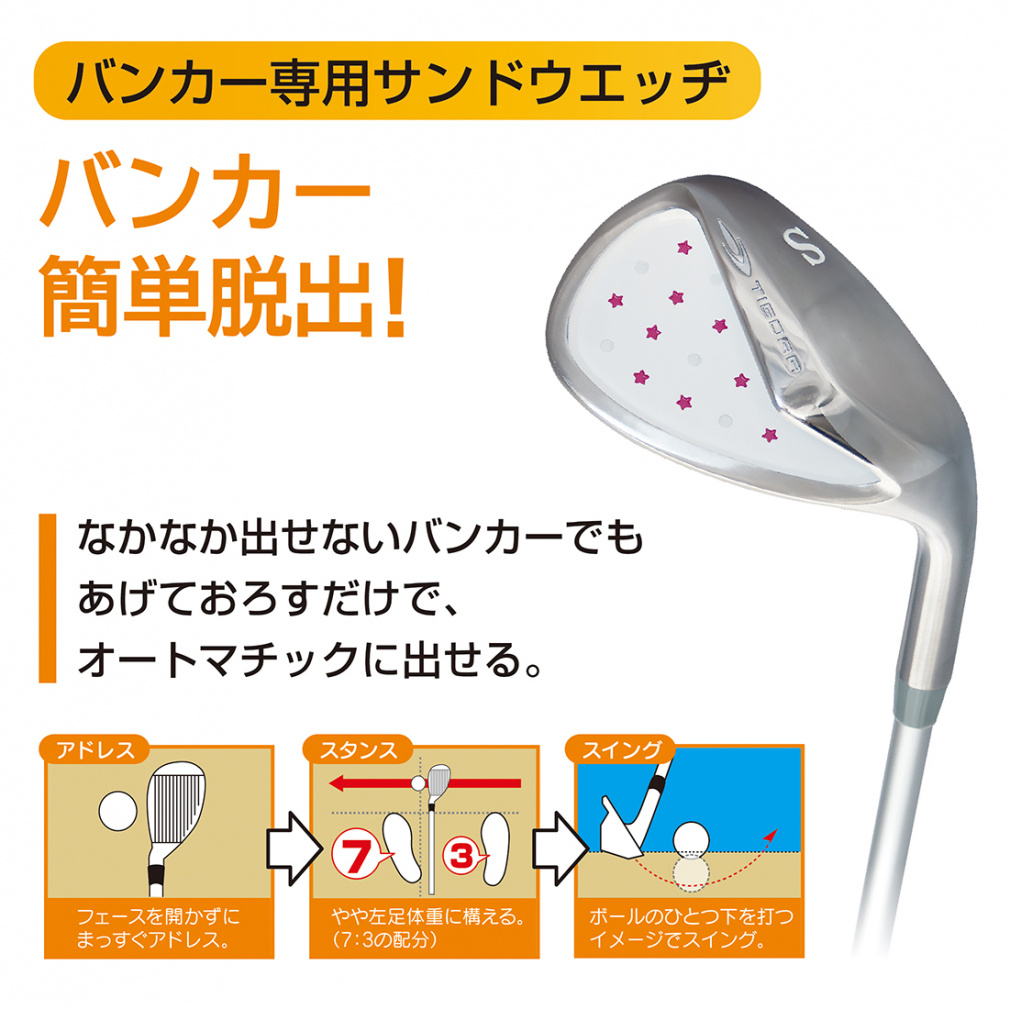 Under100 レディス クラブセット キャディバック付き バイヤー