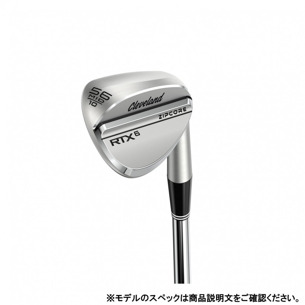 【美品】Cleveland RTX 6 ZIPCORE 56° MID ウェッジ Cleveland RTX 6 ZipCore Wedges Tour Satin - Carl's Golfland
