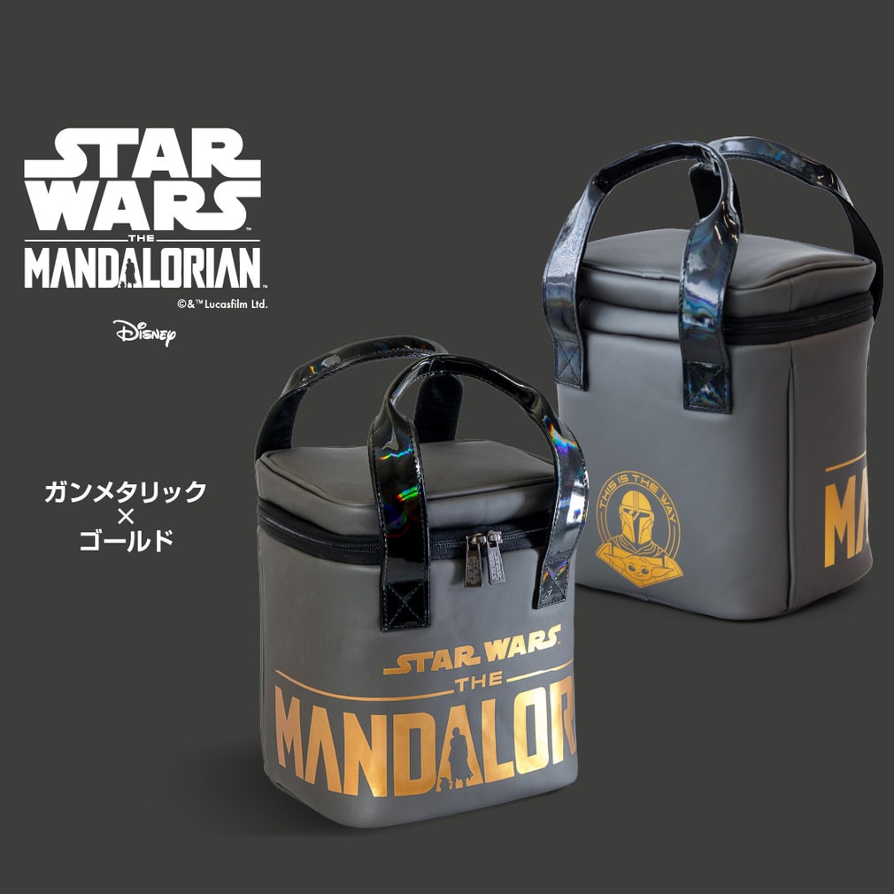 大型52センチ　STAR WARS ゴルフバッグ型マルチケース スター・ウォーズ マンダロリアン 保冷ポーチ メンズ ゴルフ ポーチ