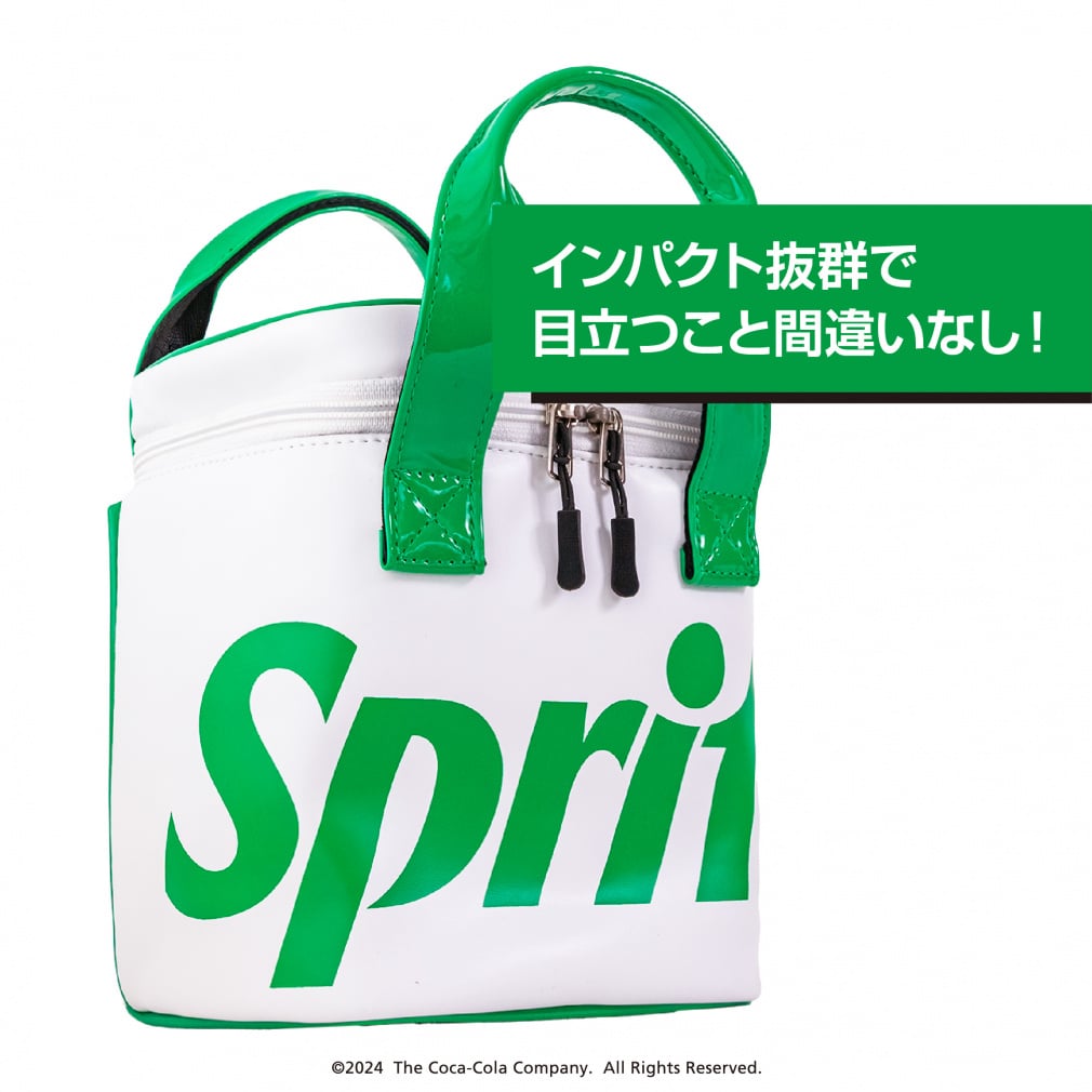 コカ・コーラ スプライト ゴルフ 保冷ポーチ SP-0B1004PO : ホワイト