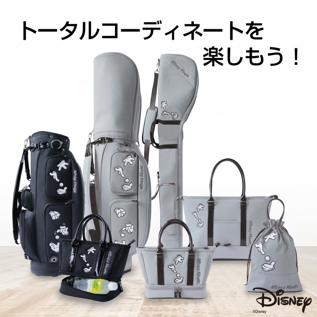 ディズニー レディース PU ポーチ 2段式 ゴルフ DN-0B2002PO2 ペット