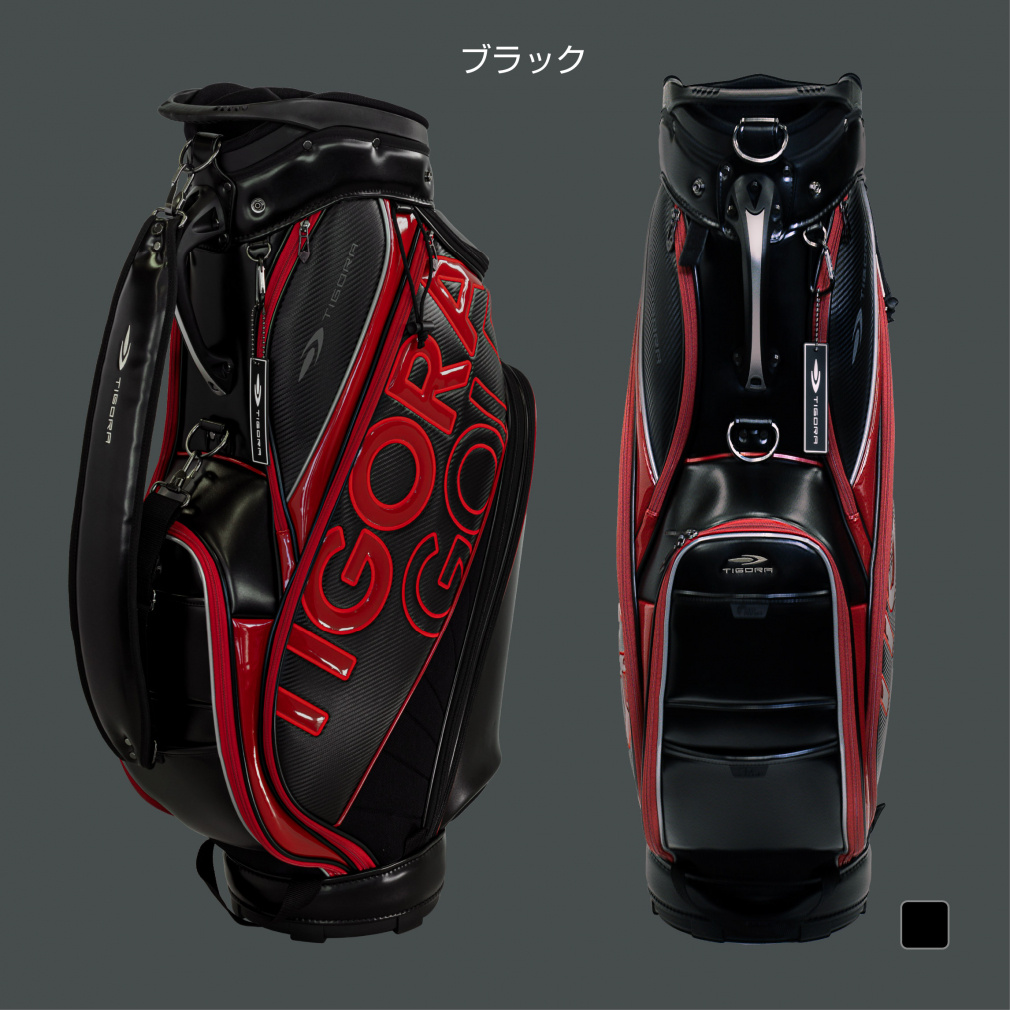 ティゴラ PU素材キャディバッグ (TR-0B1005CB) メンズ ゴルフ キャディ