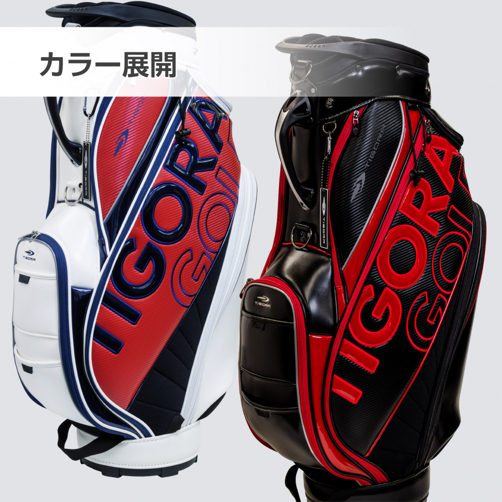 ティゴラ PU素材キャディバッグ (TR-0B1005CB) メンズ ゴルフ キャディ