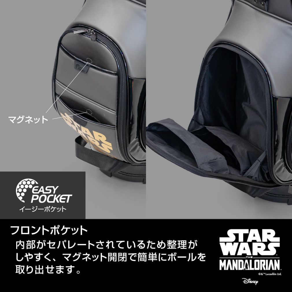 スター・ウォーズ マンダロリアン キャディバッグ メンズ ゴルフ