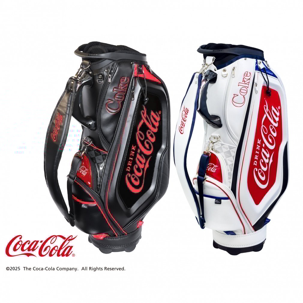 新品未使用　Coca-Cola キャディバッグ レッド コカコーラ キャディバック - メルカリ