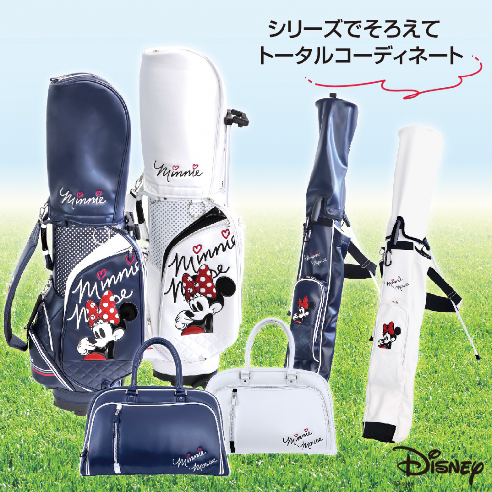 キャスター付きキャディバッグ DN-0B2003CTCB ミニーマウス｜Alpen Online