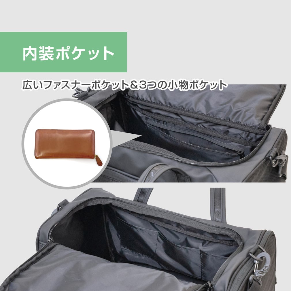 ティゴラ シューズ収納付きゴルフボストンバッグ メンズ ゴルフ