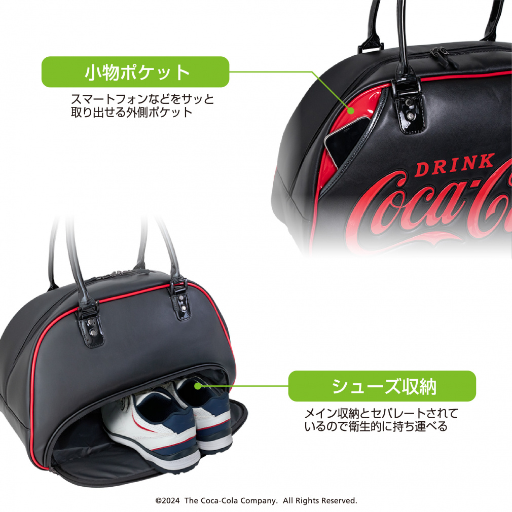 コカコーラ　ボストンバッグ　未使用品 コカコーラ ボストンバッグ CC-0B1004BB｜Alpen Online