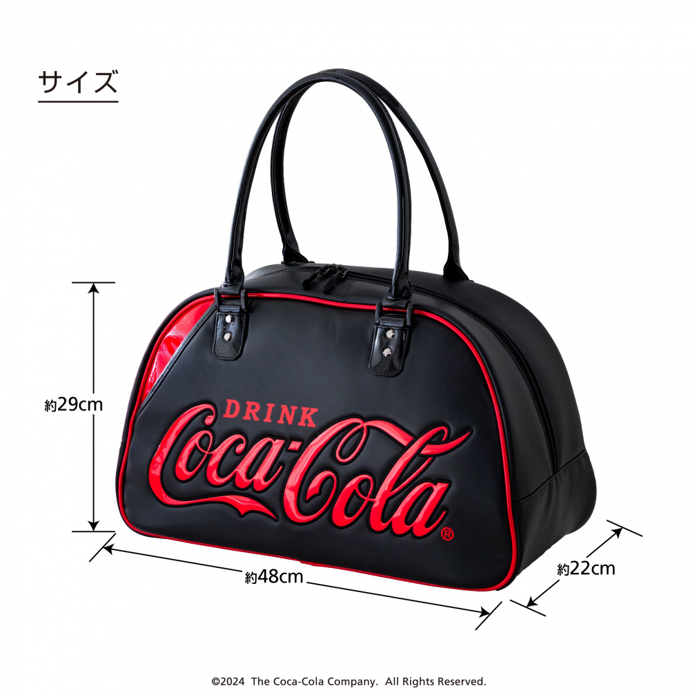 コカコーラ　ボストンバッグ　未使用品 コカコーラ ボストンバッグ ヴィンテージ COCA COLA スポーツ