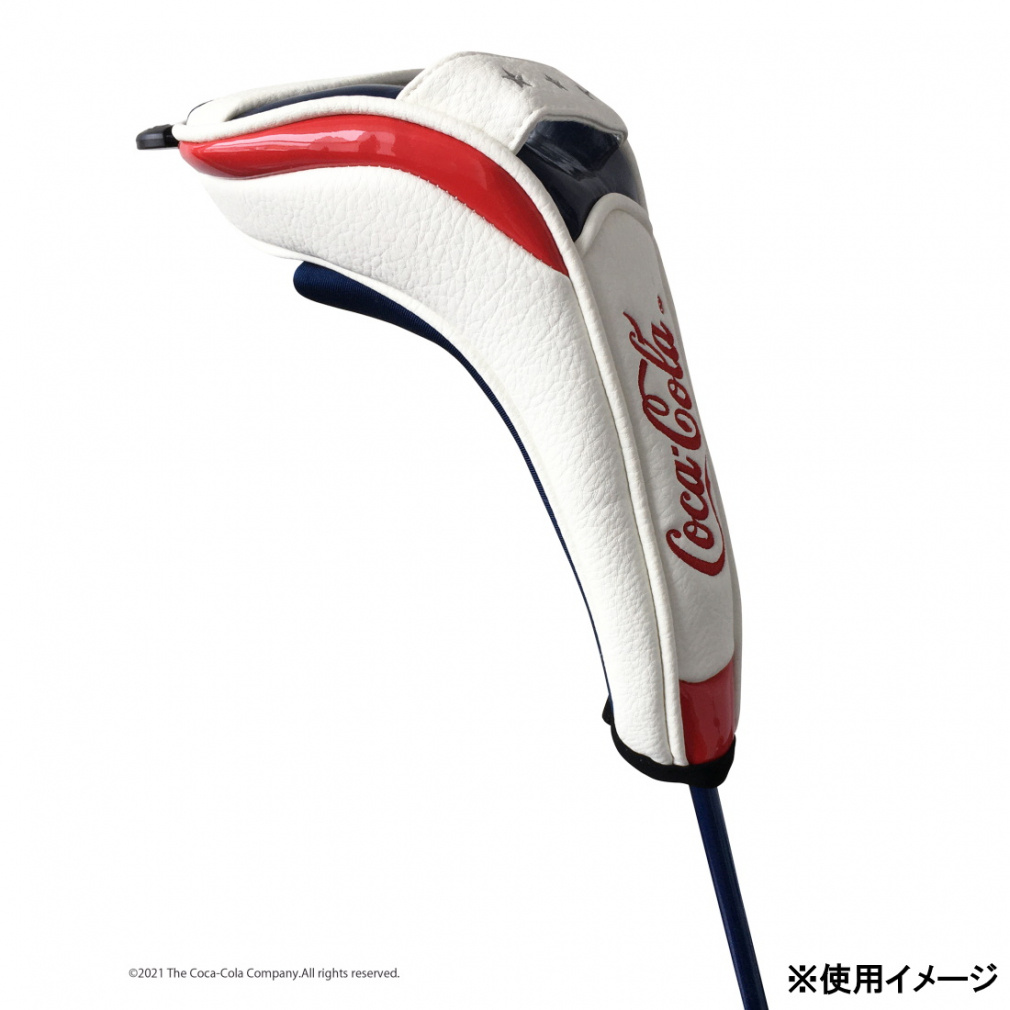 コカ・コーラ PU マグネット式ヘッドカバー フェアウェイウッド用