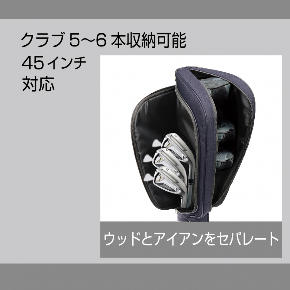 ティゴラ レディース ホリディバッグ 筒芯ありクラブケース 持ち運び